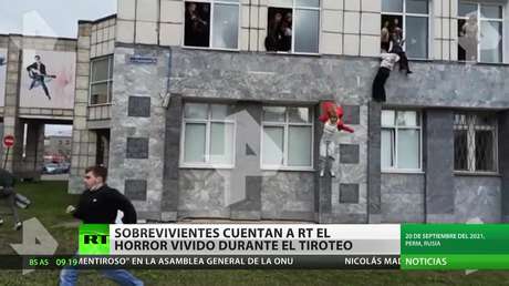 Sobrevivientes del tiroteo en la región rusa de Perm cuentan a RT cómo sucedió