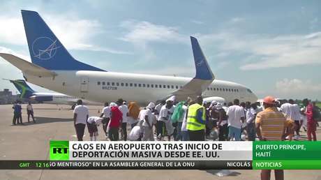 Haití: Caos en el aeropuerto capitalino tras el inicio de la deportación masiva desde EE.UU.