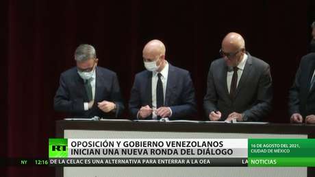 La oposición y el Gobierno venezolano inician una nueva ronda de diálogo en México