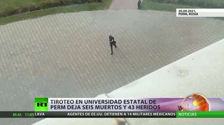 Tiroteo en una universidad de la ciudad rusa de Perm deja seis muertos y 43 heridos