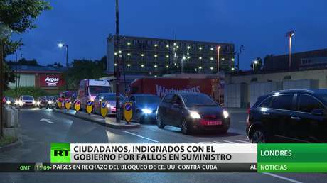 Reino Unido: Indignación con el Gobierno por fallos en el suministro de combustible