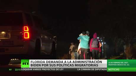 El estado de Florida demanda a la Administración Biden por sus políticas migratorias