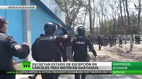 Ecuador: Decretan estado de excepción en cárceles tras el motín