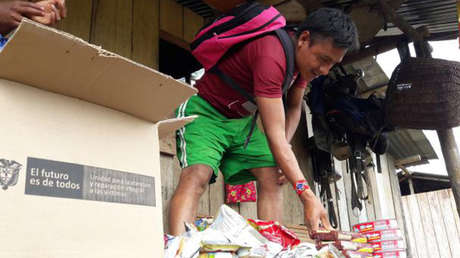 Crisis humanitaria: cerca de 1.000 indígenas colombianos emberá están desplazados en el departamento de Antioquia