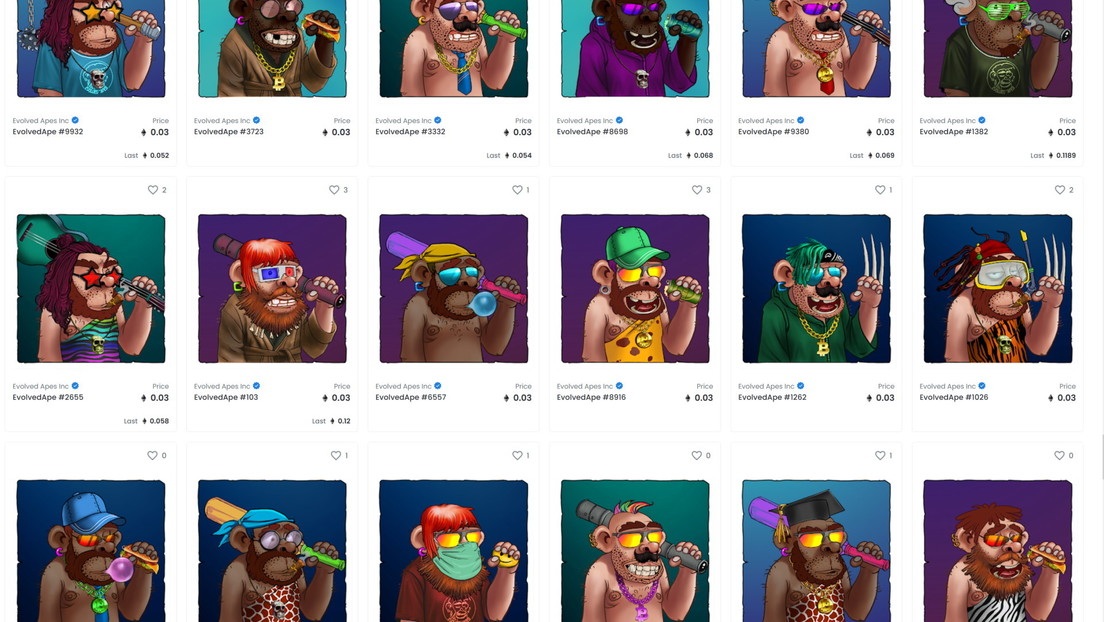 Creador de una colección de NFT con simios, que había prometido premios en Ethereum, desaparece con 2,7 millones de dólares de los inversores