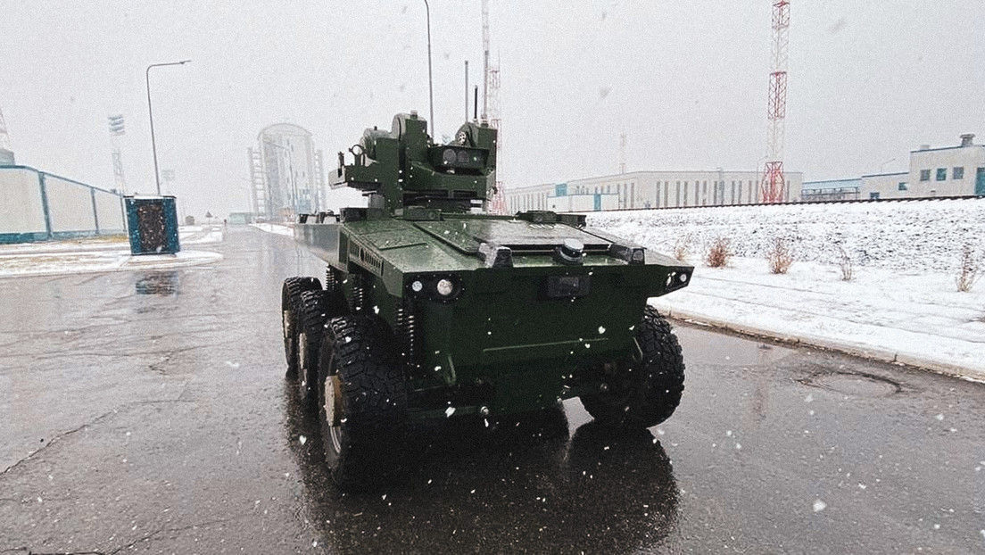 Rusia está probando un robot de seguridad que patrullaría el cosmódromo Vostochny (VIDEO)