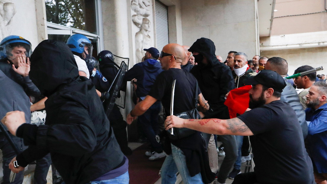 El fascismo contra los sindicatos, algo más que un sábado en Roma