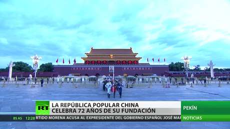 La República Popular China celebra los 72 años de su fundación