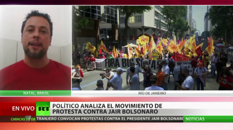 En Brasil y el extranjero se realizan nuevas protestas en apoyo a la destitución de Bolsonaro