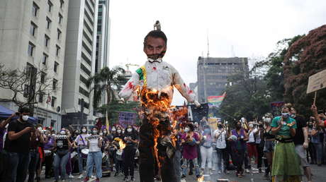 "Fuera, Bolsonaro": Miles de personas salen a las calles de Brasil para pedir la destitución del presidente (VIDEOS)