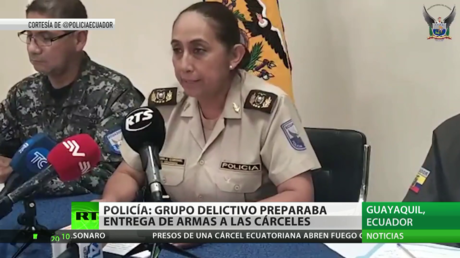 Ecuador: Arrestan a 7 presuntos integrantes de una organización criminal que pretendía entregar armas a las cárceles