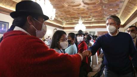 "No hay apertura por parte del presidente": El encuentro entre Lasso y la dirigencia del movimiento indígena en Ecuador culmina sin acuerdo