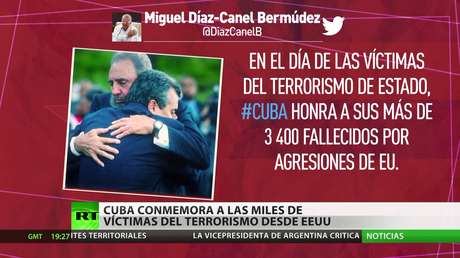 Cuba homenajea a las miles de víctimas del terrorismo por agresiones de EE.UU.