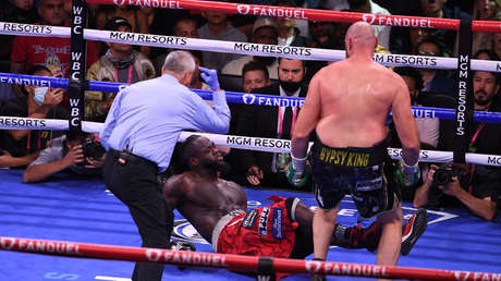 Tyson Fury tacha de "mal perdedor e idiota" a Deontay Wilder porque se negó a "mostrarle respeto" tras su derrota