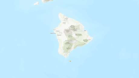 Un sismo de 6,2 se registra frente a las costas de Hawái