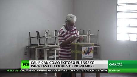 Venezuela: Califican de exitoso el ensayo para las elecciones en noviembre