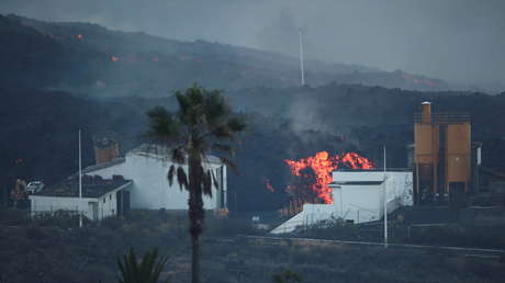 FOTO: La erupción del volcán de La Palma vista desde el espacio