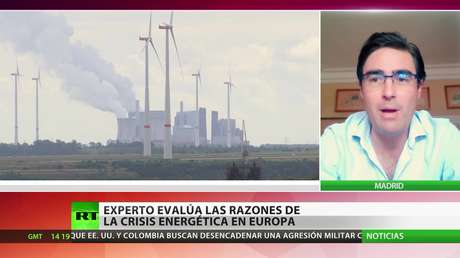 Experto evalúa las razones de la crisis energética en Europa