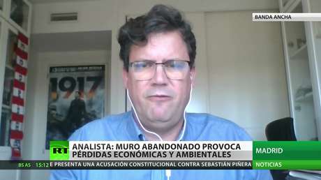 Experto: El muro abandonado en la frontera entre EE.UU. y México causa pérdidas económicas y ambientales