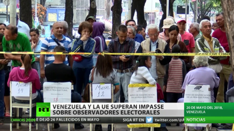Venezuela y la UE superan 'impasse' sobre observadores electorales