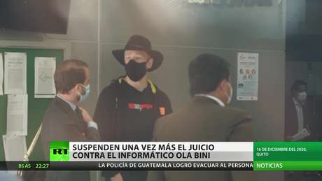 Vuelven a suspender el juicio contra el informático sueco Ola Bini