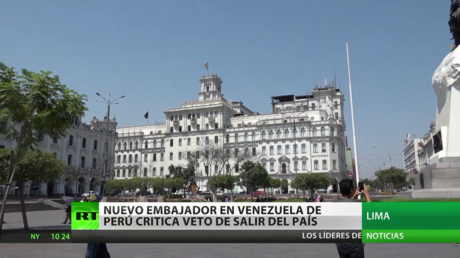 Nuevo embajador de Perú en Venezuela califica de "excesiva e innecesaria" la prohibición de salir del país