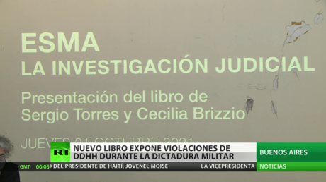Nuevo libro expone las violaciones de DD.HH. durante la dictadura militar en Argentina
