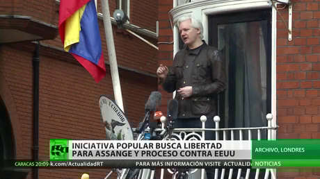 Iniciativa popular busca libertad para Assange y proceso contra EE.UU. por crímenes de guerra
