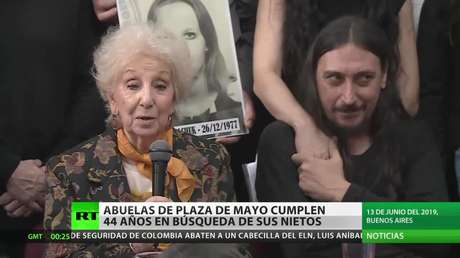 Abuelas de Plaza de Mayo cumplen 44 años en busqueda de sus nietos