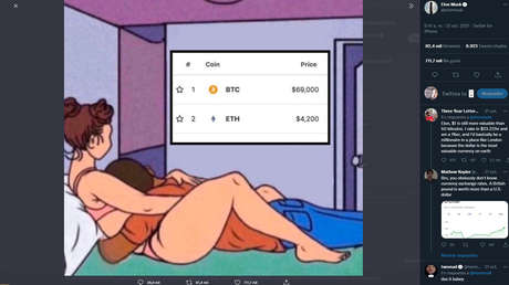 Elon Musk comparte un meme y su creadora de 28 años lo vende como NFT en dos días por casi 20.000 dólares