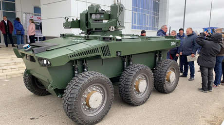 Rusia amplia las capacidades de su robot-centinela Marker: ahora derribará drones con redes y drones suicidas