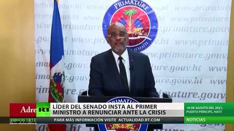 El líder del Senado haitiano insta al primer ministro a renunciar ante la crisis