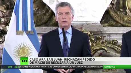 Caso ARA San Juan: Rechazan el pedido de Macri de apartar a un juez por posible prejuzgamiento