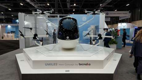 Inician la producción de un 'dron de drones', el primer aerotaxi autónomo de producción española