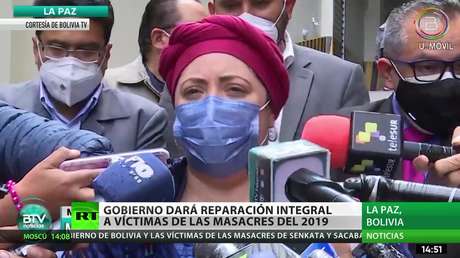 El Gobierno de Bolivia dará una reparación integral a las víctimas de las masacres de 2019