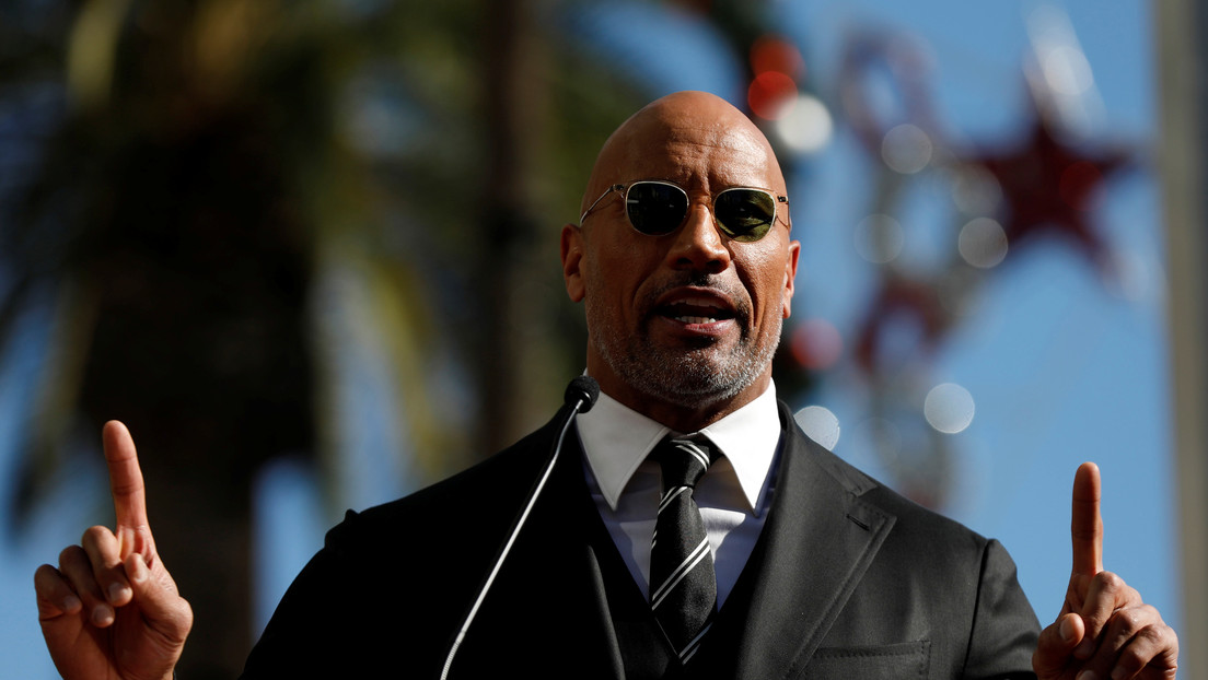 El actor estadounidense Dwayne Johnson