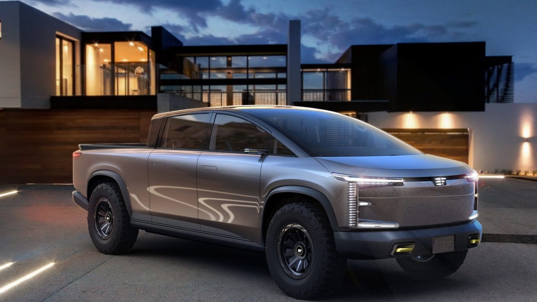 VIDEO: EdisonFuture presenta un nuevo concepto de su futurística camioneta con paneles solares, parecida a la Cybertruck de Tesla