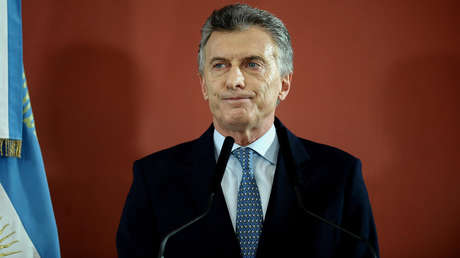 El expresidente argentino Mauricio Macri