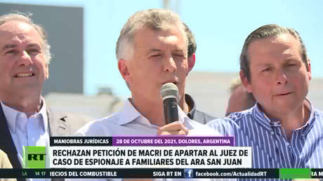 Vuelven a rechazar la petición del expresidente argentino Mauricio Macri para recusar al juez en el caso del presunto espionaje ilegal
