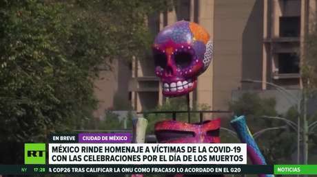 México celebra el día de los muertos con un homenaje a las víctimas del covid-19
