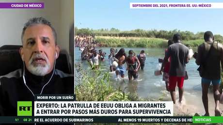 Analista: Patrulla Fronteriza de EE.UU. obliga a los migrantes a entrar por los pasos más duros y con menos posibilidades de supervivencia