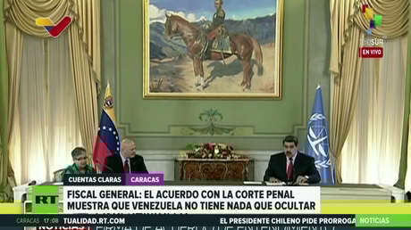 El fiscal general de Venezuela califica de victoria institucional el acuerdo de entendimiento con la Corte Penal Internacional