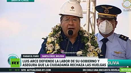 Luis Arce critica el paro laboral propuesto para el próximo lunes por ciertos sectores de la sociedad