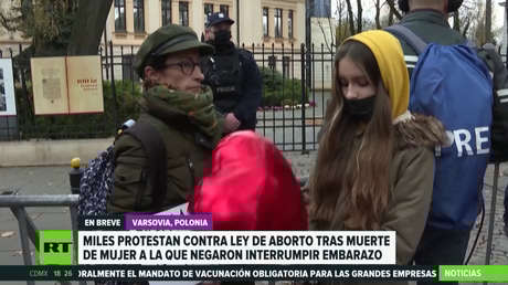 Miles de personas vuelven a protestar en Polonia contra la ley que prohíbe el aborto en la mayoría de los casos