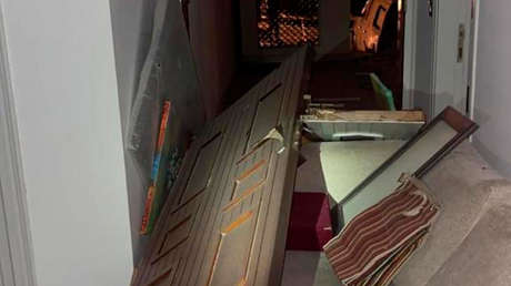 Imágenes de la residencia del primer ministro de Irak tras su intento de asesinato