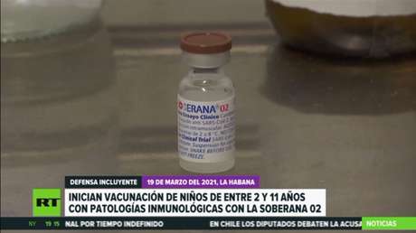 Venezuela inicia vacunación contra el covid-19 a niños con el componente cubano Soberana 02