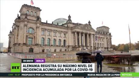 Alemania registra su máximo nivel de incidencia acumulada por el covid-19