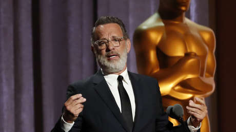 La estrella de Hollywood Tom Hanks