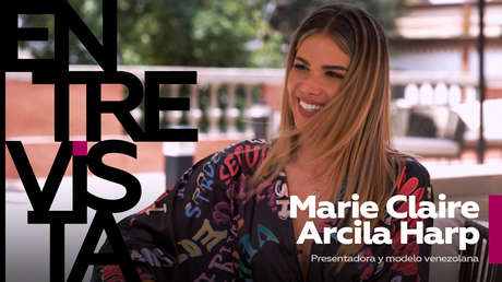 Marie Claire Arcila Harp, presentadora y modelo venezolana: "El principal enemigo de los concursos de belleza es la sociedad"