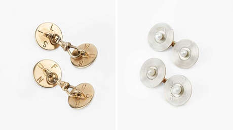 Subastan gemelos de camisa del autor de James Bond (y esconden un enigmático código sin resolver)